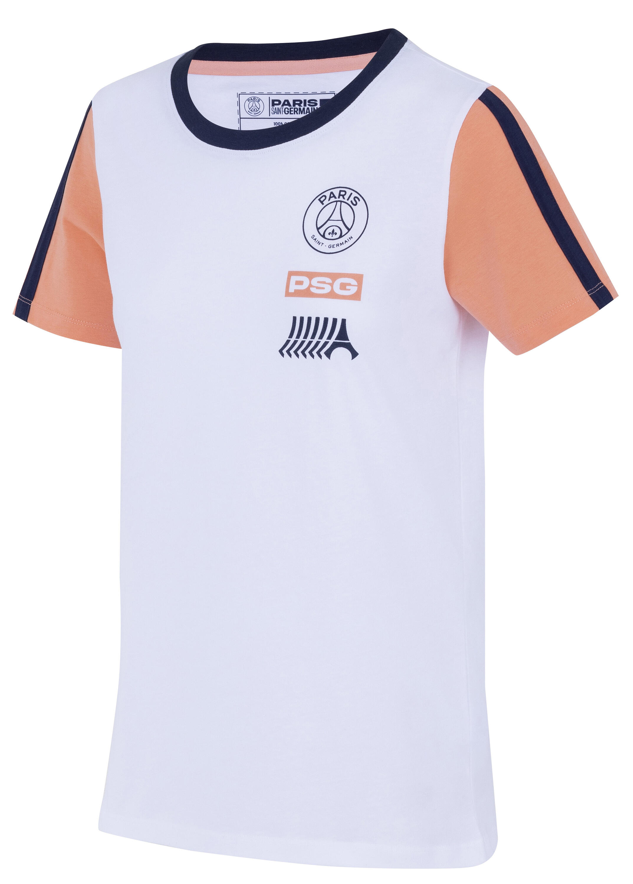 T-shirt PSG femme - Collection officielle PARIS SAINT GERMAIN 1/2