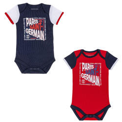 2 x body bébé garçon PSG - Collection officielle PARIS SAINT GERMAIN