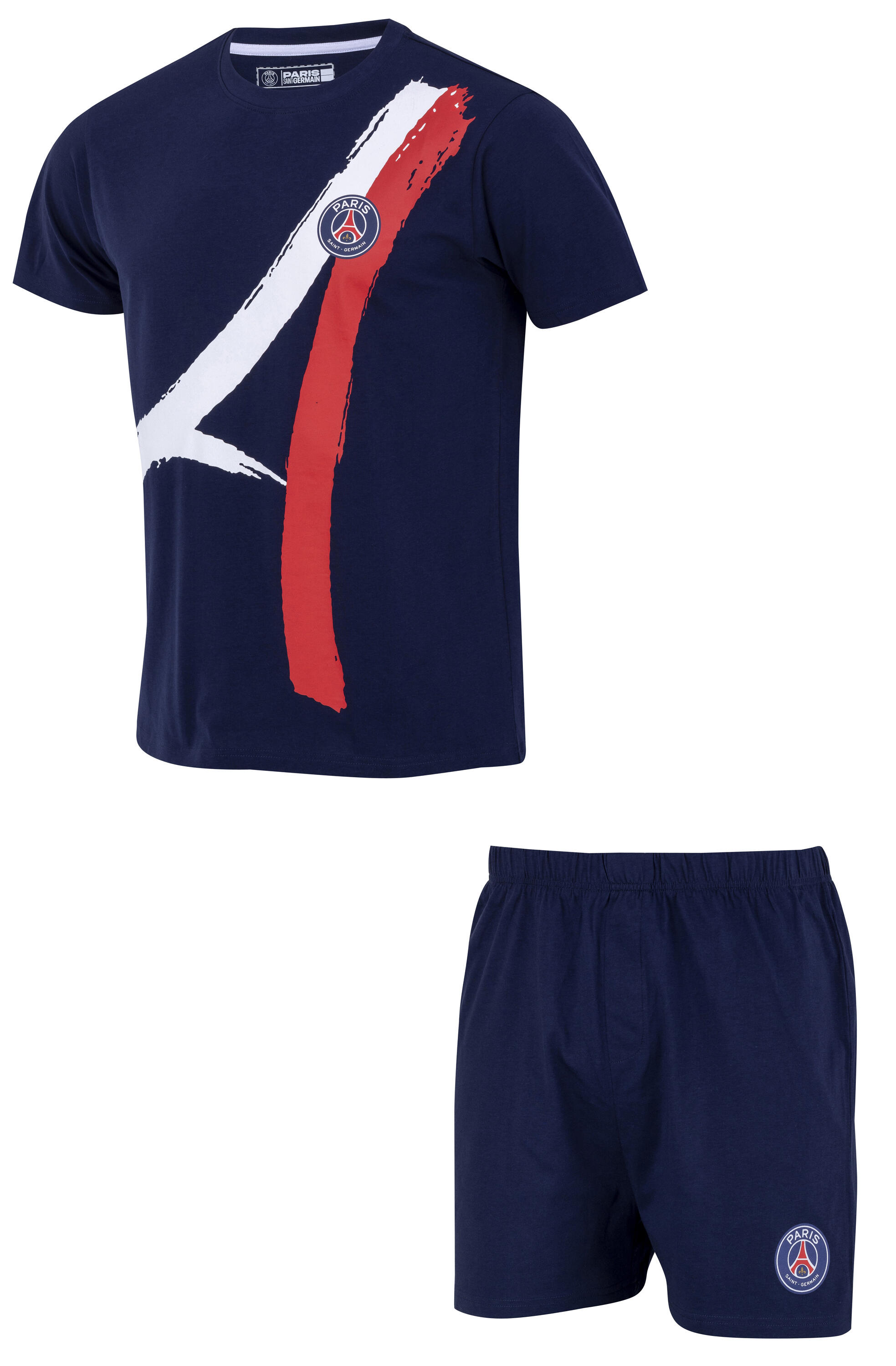 Pyjashort pyjama PSG - Collection officielle PARIS SAINT GERMAIN 1/2