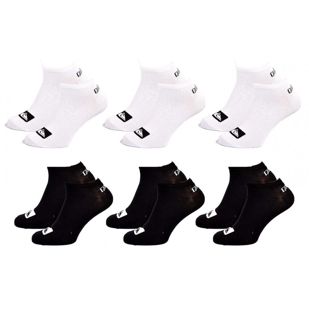 Quiksilver - Chaussettes Quiksilver Sneaker - Pack De 6 - Chaussettes - Multicolore - 27/30 - Decathlon