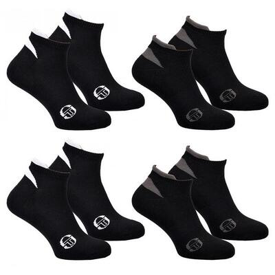 Sokken sneaker sergio tacchini set van 4 paar