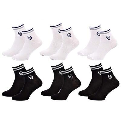 Sokken sergio tacchini quarter - set van 6