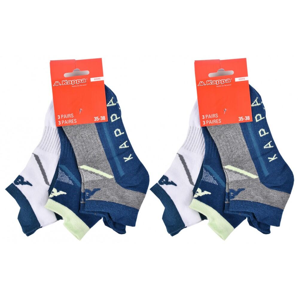 Chaussettes Enfant SNEAKER KAPPA Lot de 6 - Pack de 6 3/5
