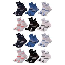 Chaussettes Enfant QUARTER KAPPA Lot de 12 - Pack de 12