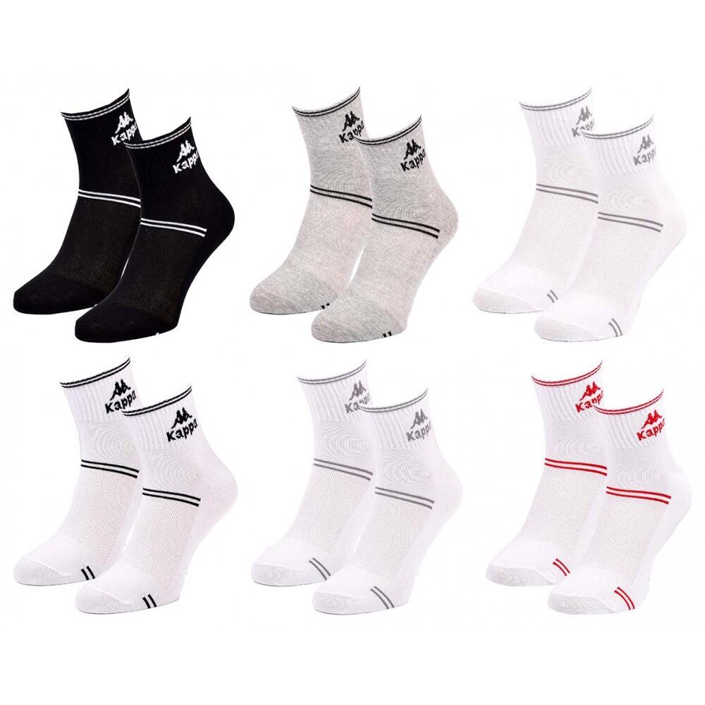 Calcetines KAPPA QUARTER - Pack de 6 pcs 7415 2/5