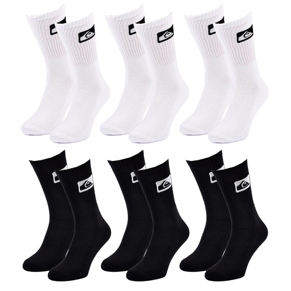 Chaussettes QUIKSILVER CUSHIONED CREW - Pack de 6 2/5