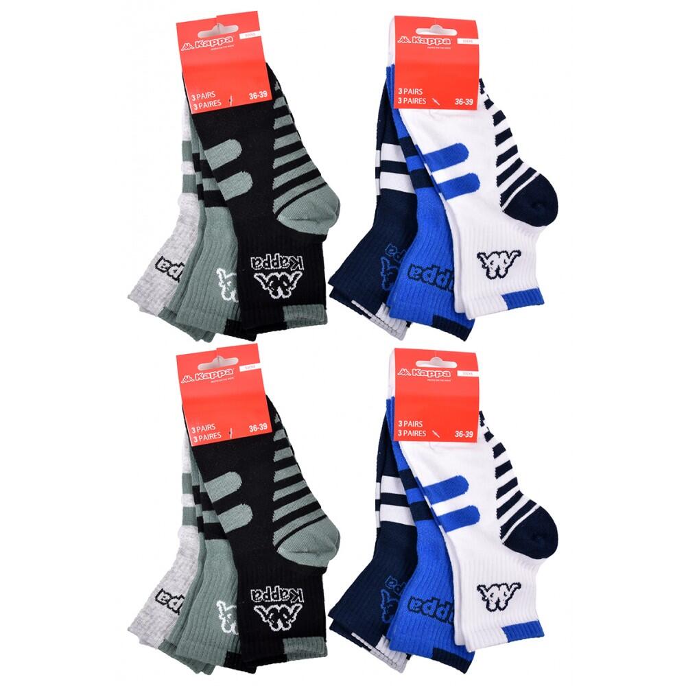 Chaussettes KAPPA QUARTER - Pack de 12 PCS 0943 3/3