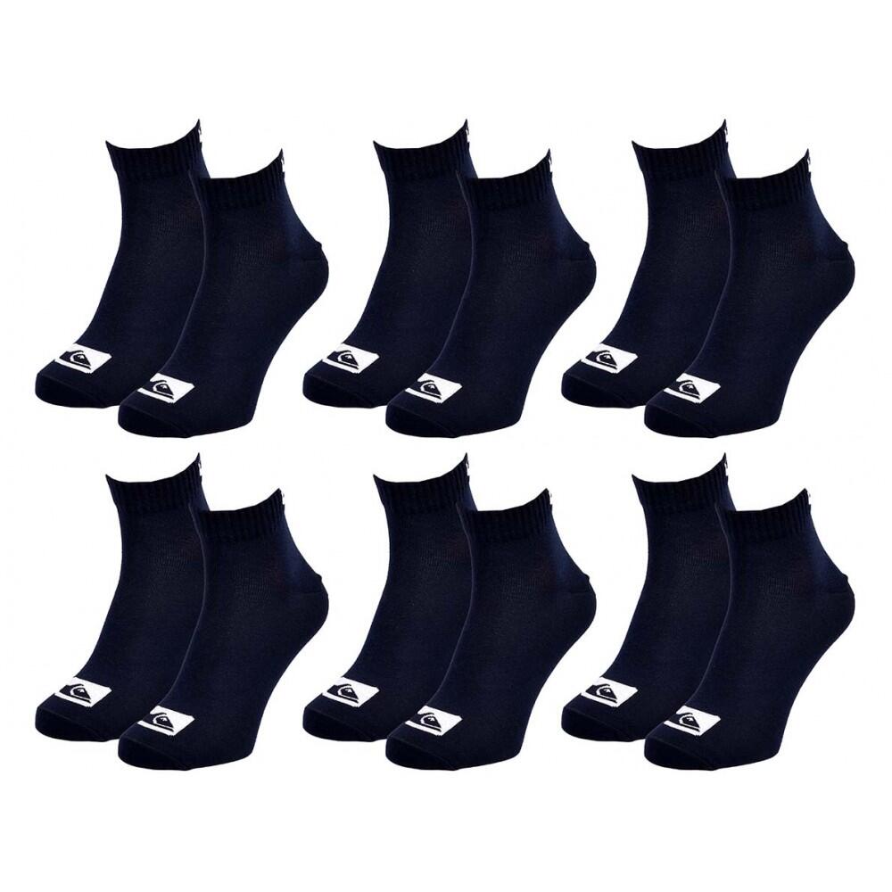 Chaussettes QUIKSILVER QUARTER - Pack de 6 2/5