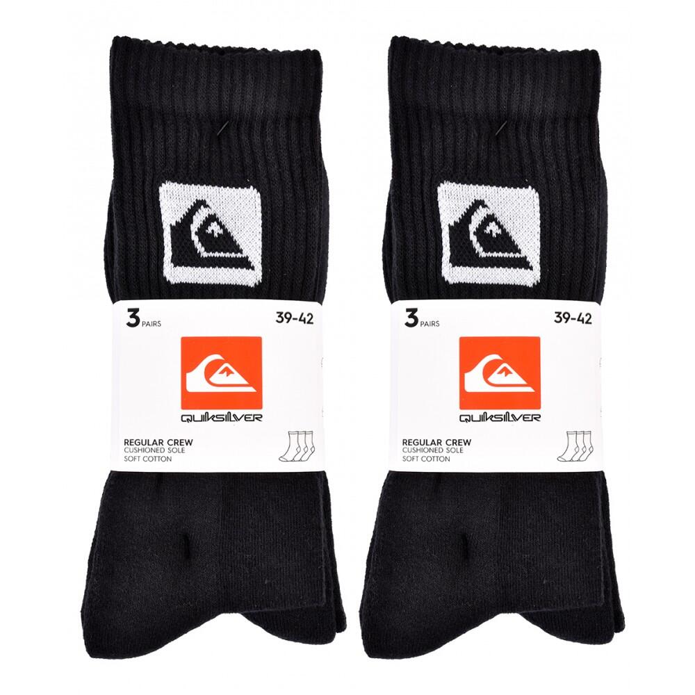 Calzini CREW CUSHIONED QUIKSILVER - Confezione da 6 4/5