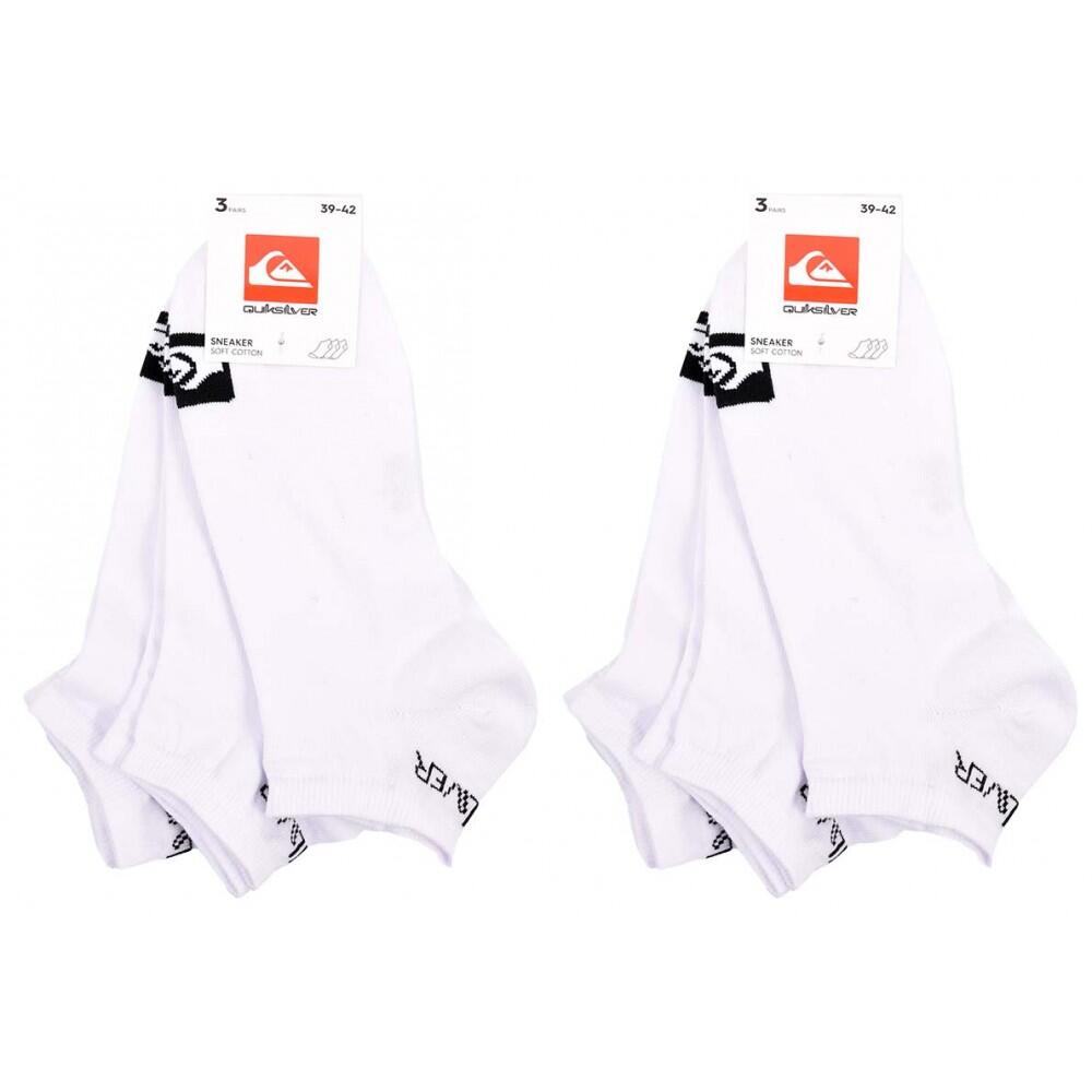Chaussettes QUIKSILVER SNEAKER - Pack de 6 4/5