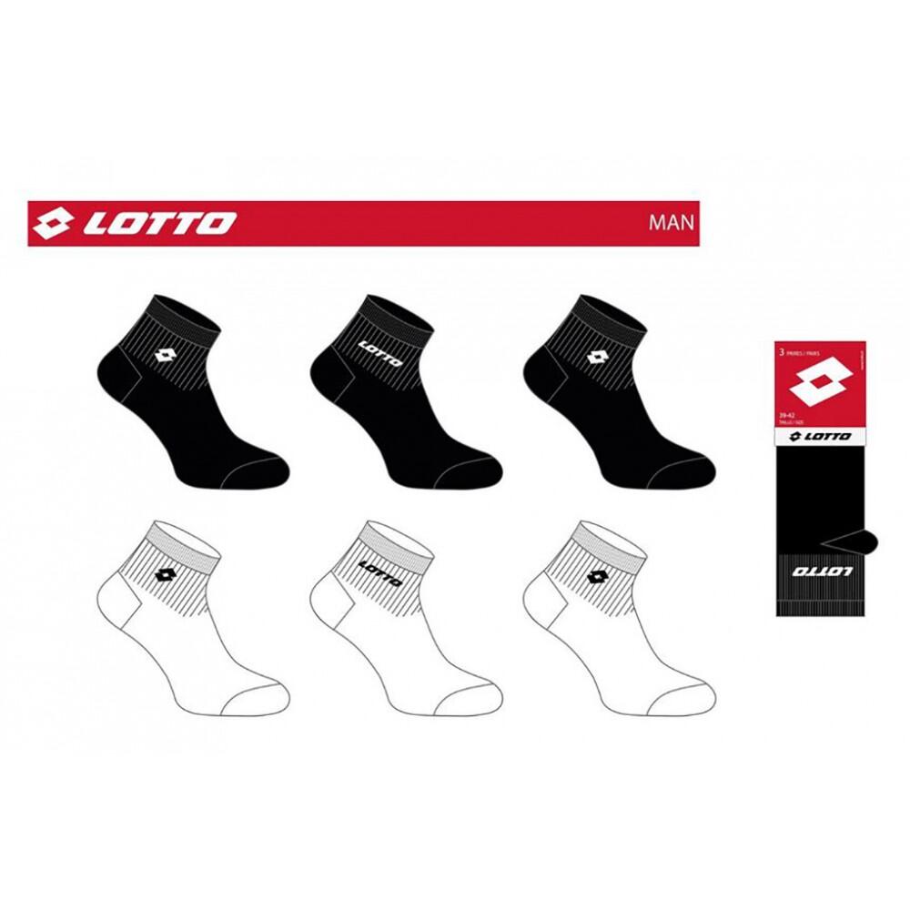 Calcetines Hombre LOTTO - Pack de 6 4/5