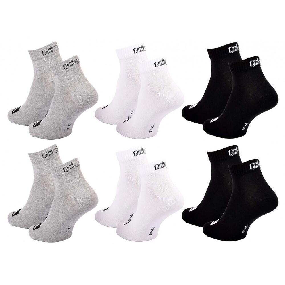 Calzini QUARTER QUIKSILVER - Confezione da 6 3/5