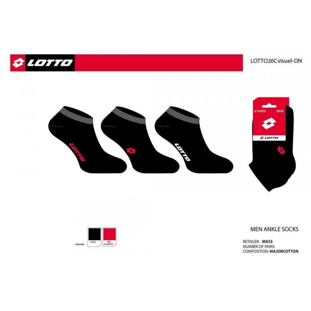 Calcetines Hombre LOTTO - Pack de 6 4/5