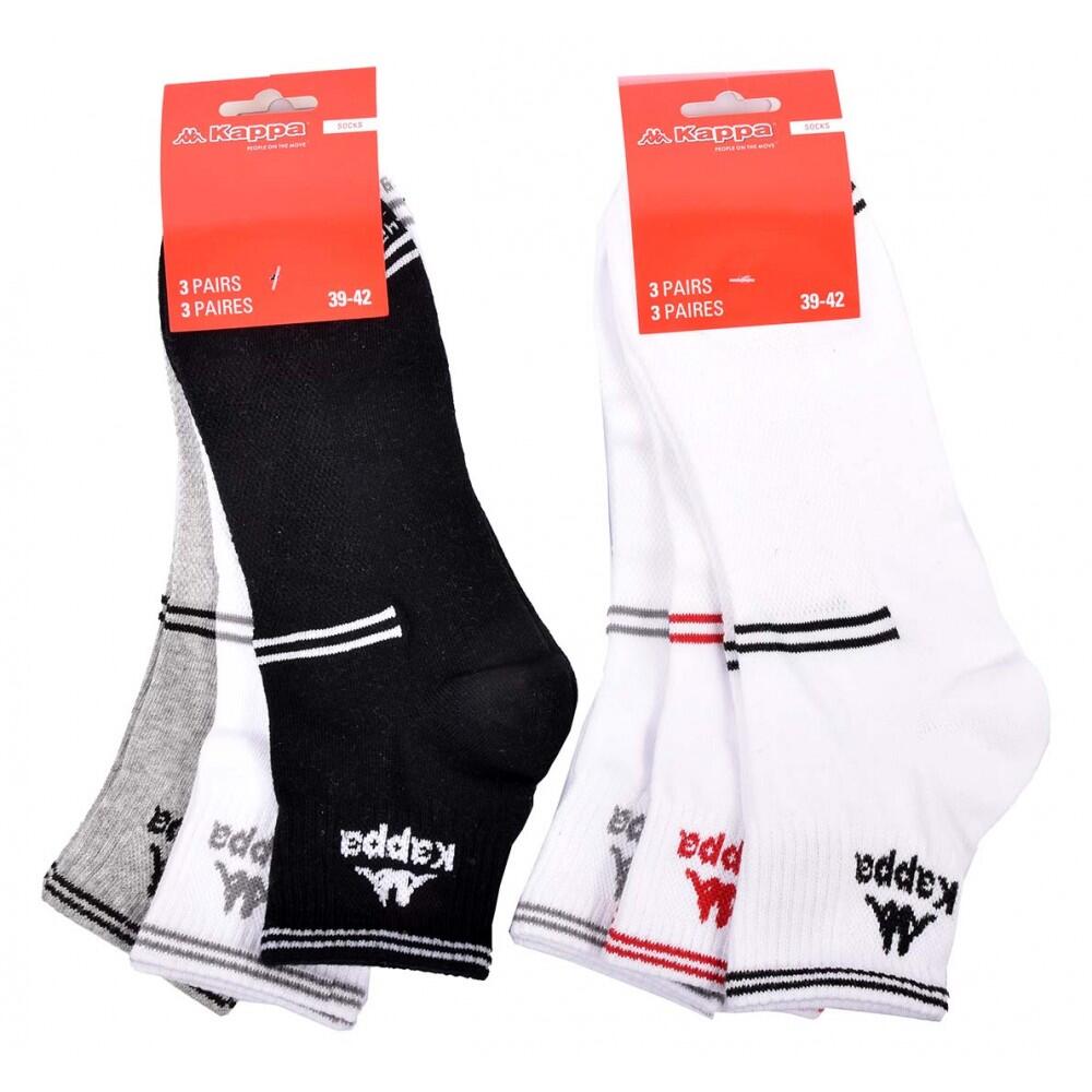 Calcetines KAPPA QUARTER - Pack de 6 pcs 7415 4/5