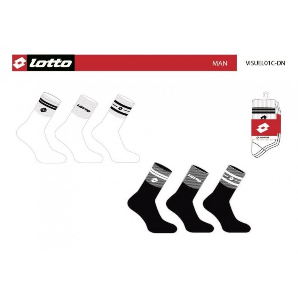 Calcetines Hombre LOTTO - Pack de 6 4/5