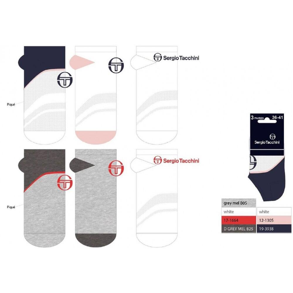 Sokken Dames SNEAKER SERGIO TACCHINI - Set van 12 5/5