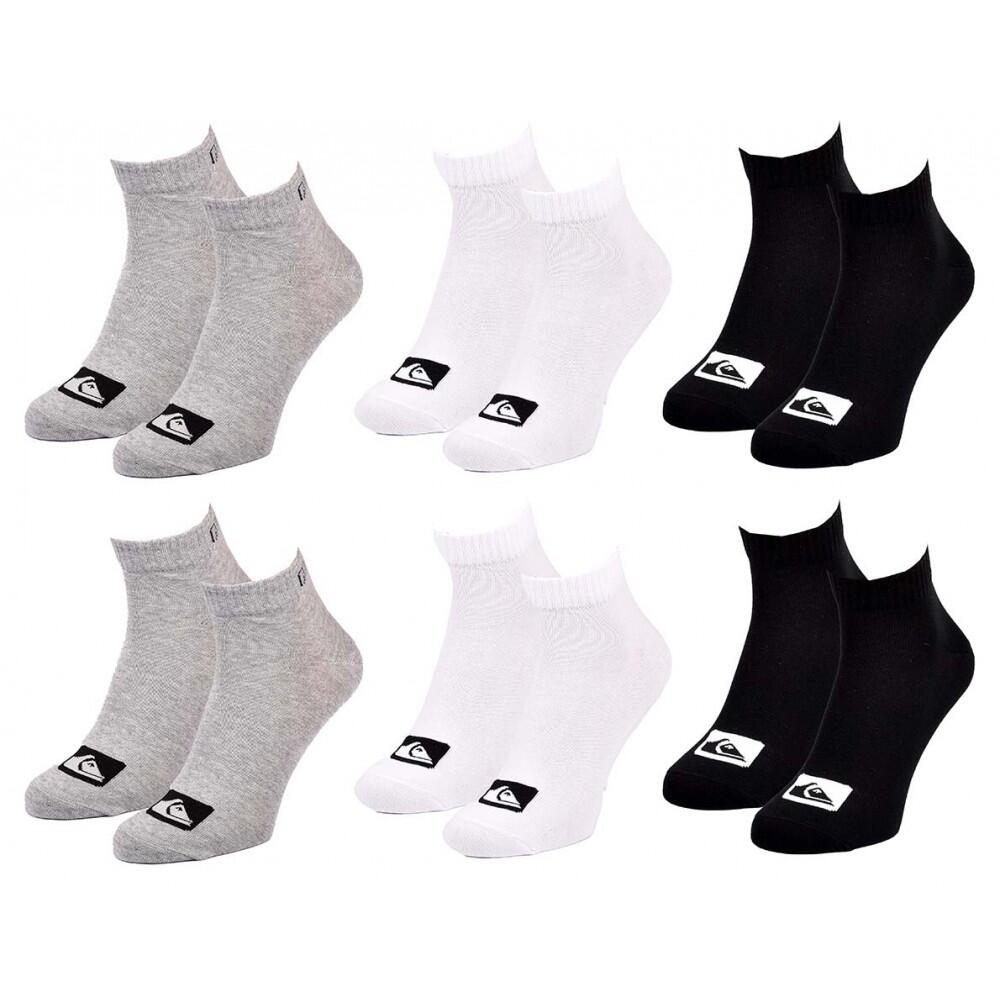 Calzini QUARTER QUIKSILVER - Confezione da 6 2/5