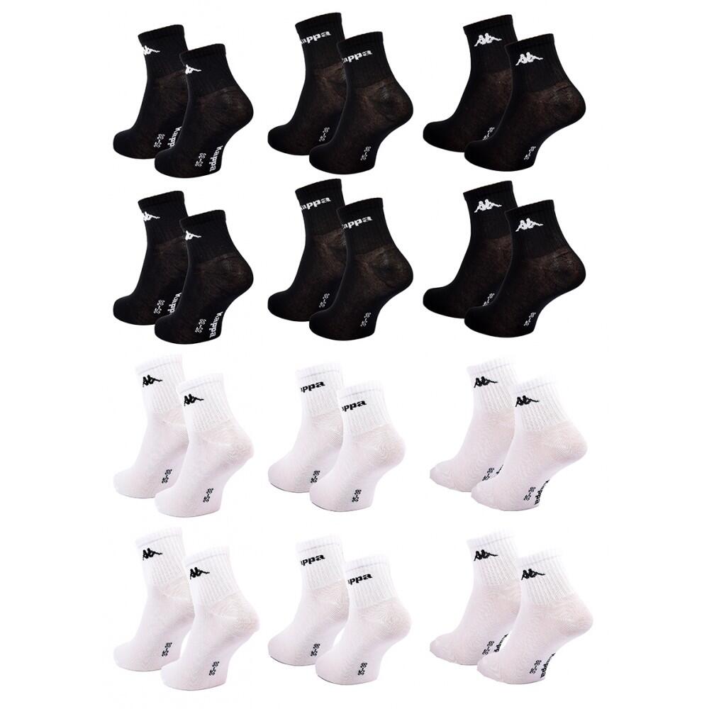 Chaussettes KAPPA QUARTER - Pack de 12 PCS 8248 3/4