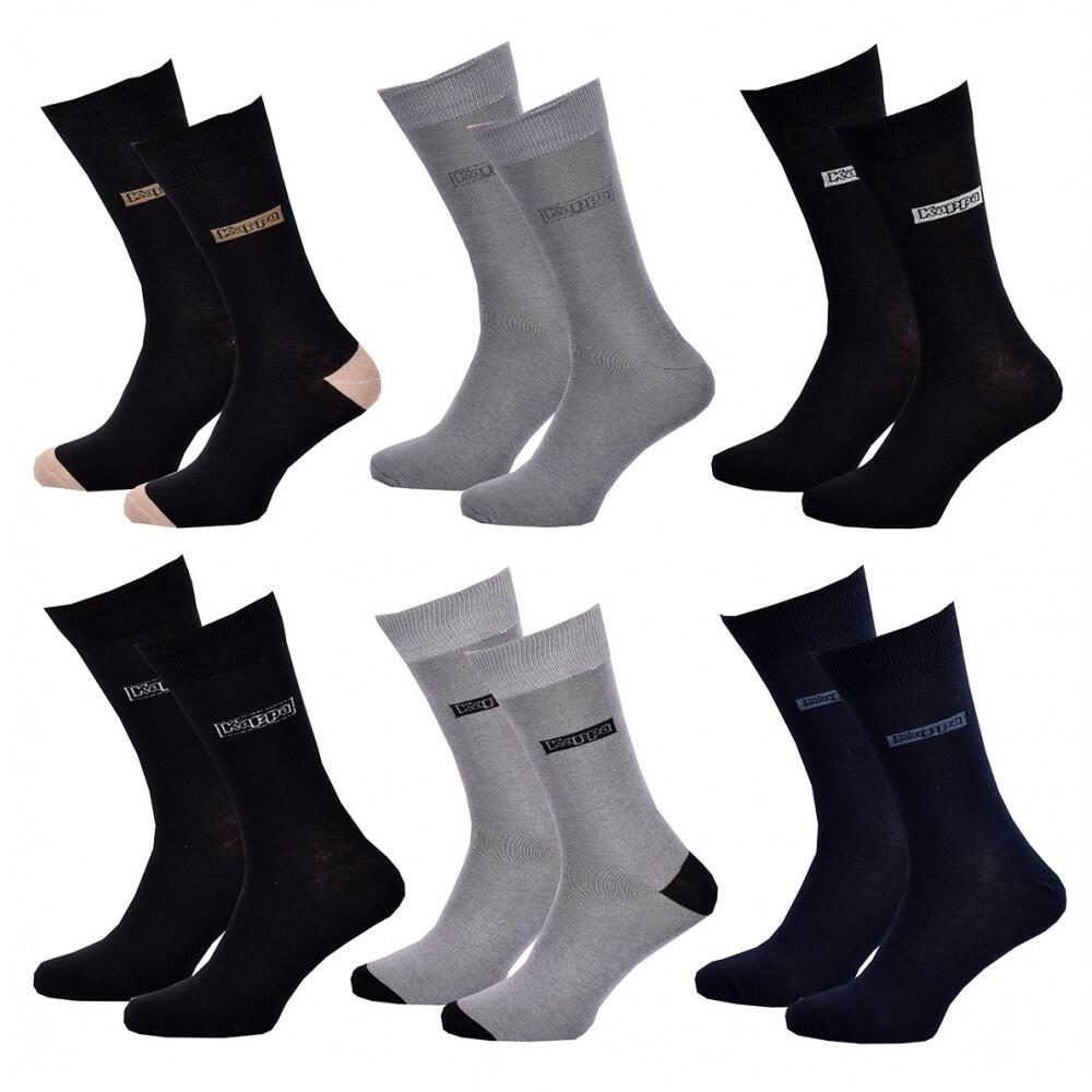 Kappa - Chaussettes Homme Ville Kappa - Pack De 6 - Chaussettes - Multicolore - 39/42 - Decathlon