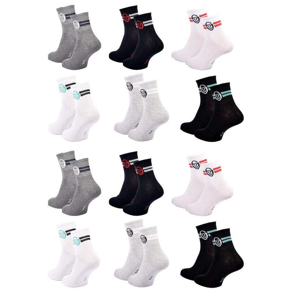 Calcetines SERGIO TACCHINI QUARTER - Pack de 12 3/5
