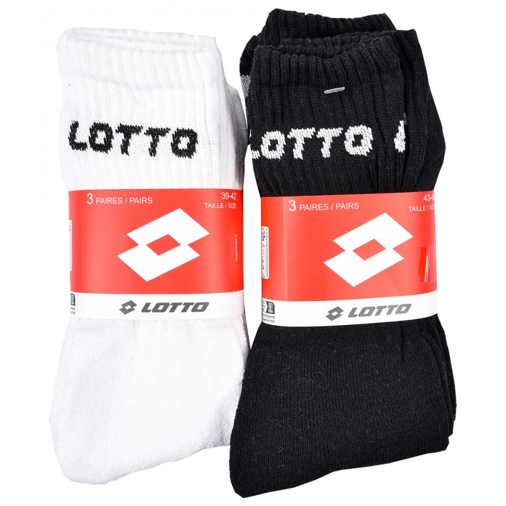 Calcetines Hombre LOTTO - Pack de 6 3/5