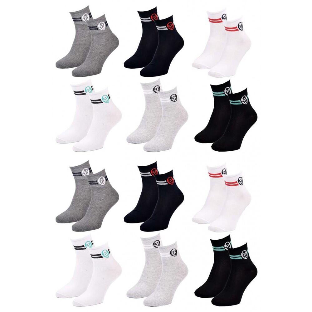 Calcetines SERGIO TACCHINI QUARTER - Pack de 12 2/5