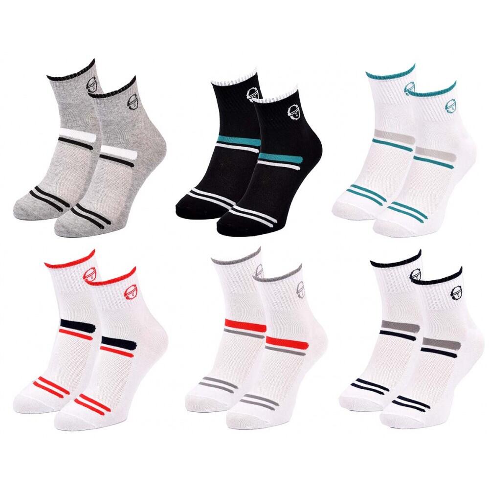 Sokken SERGIO TACCHINI QUARTER - Set van 6 2/5
