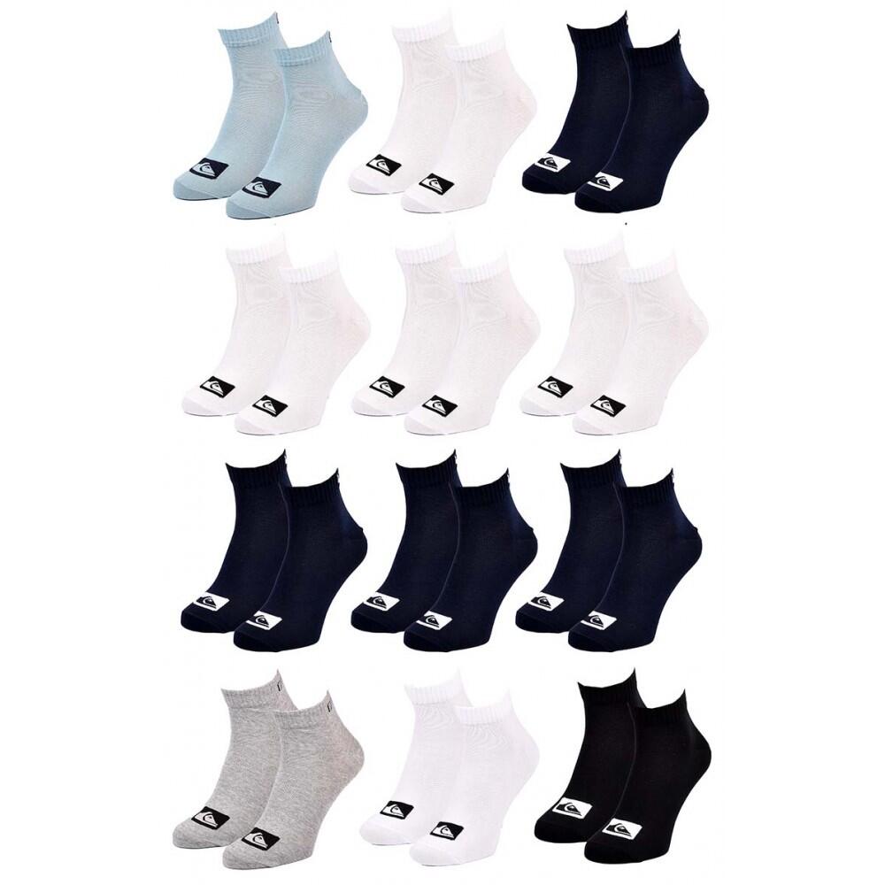 Calzini QUARTER QUIKSILVER - Confezione da 12 2/5