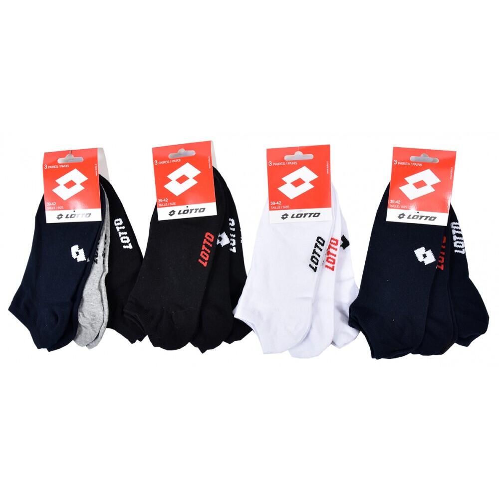 Calcetines Hombre LOTTO - Pack de 12 3/5