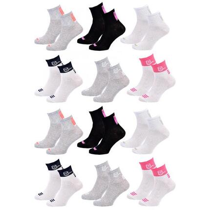 Chaussettes Enfant QUARTER SERGIO TACCHINI Lot de 12 - Pack de 12