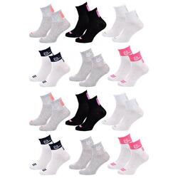 Chaussettes Enfant QUARTER SERGIO TACCHINI Lot de 12 - Pack de 12