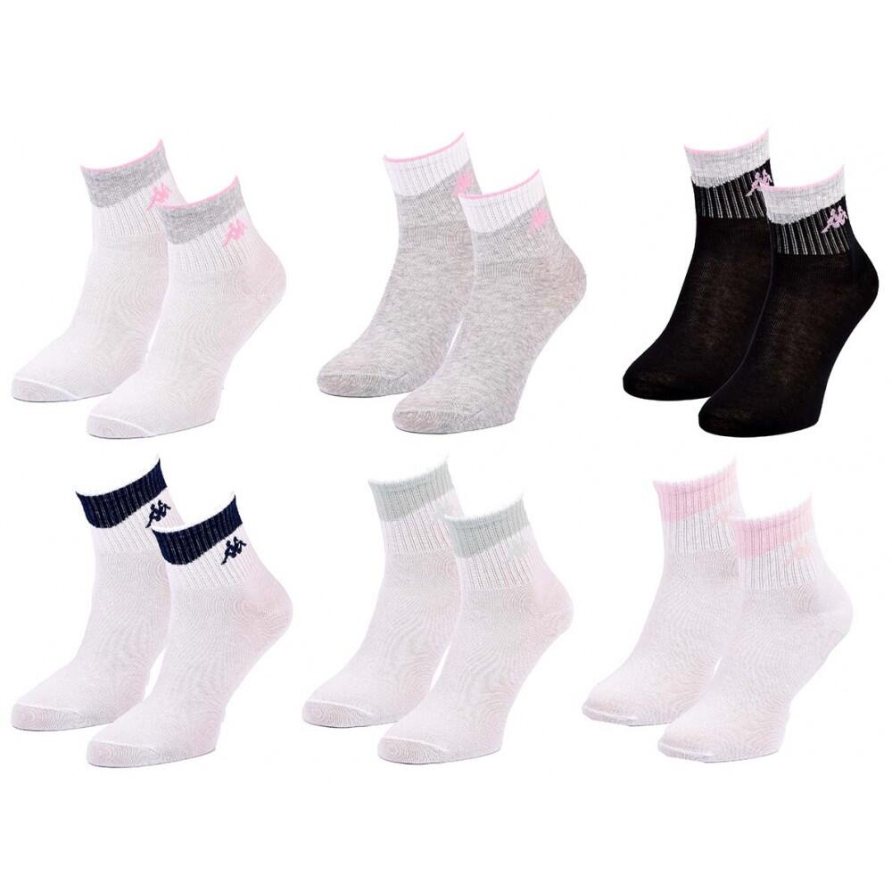 Sokken KAPPA QUARTER - Set van 6 stuks 1043 2/4