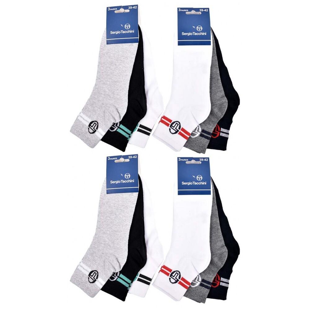 Calcetines SERGIO TACCHINI QUARTER - Pack de 12 4/5