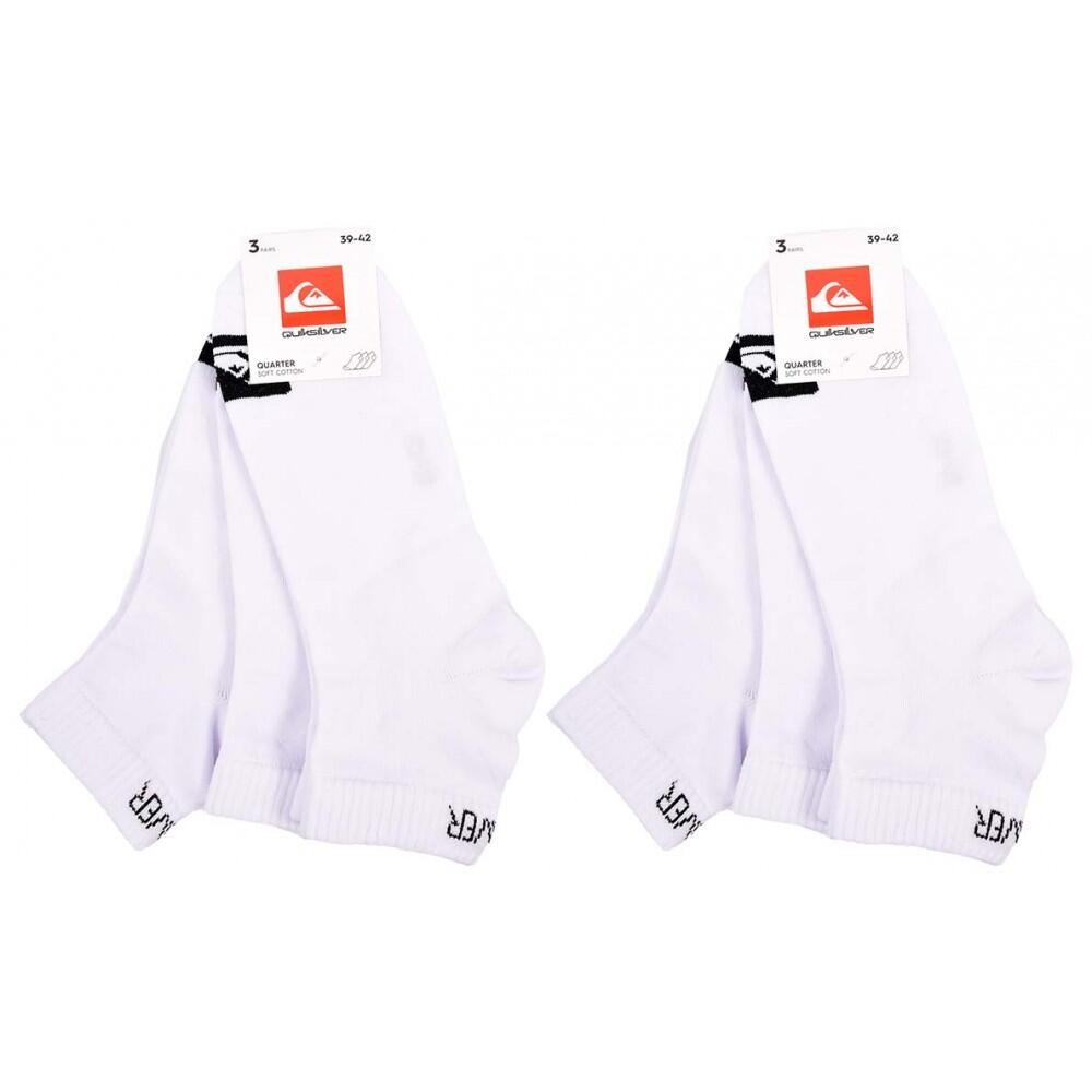 Calzini QUARTER QUIKSILVER - Confezione da 6 4/5