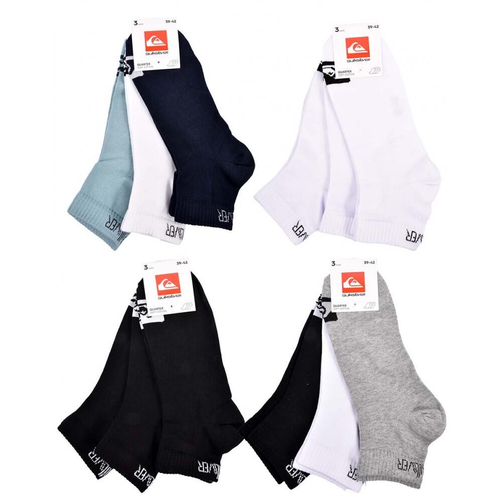 Calzini QUARTER QUIKSILVER - Confezione da 12 4/5