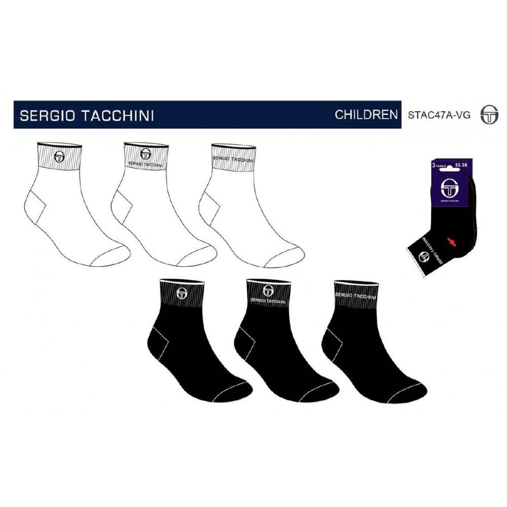 Chaussettes enfant QUARTER SERGIO TACCHINI - Pack de 12 4/5
