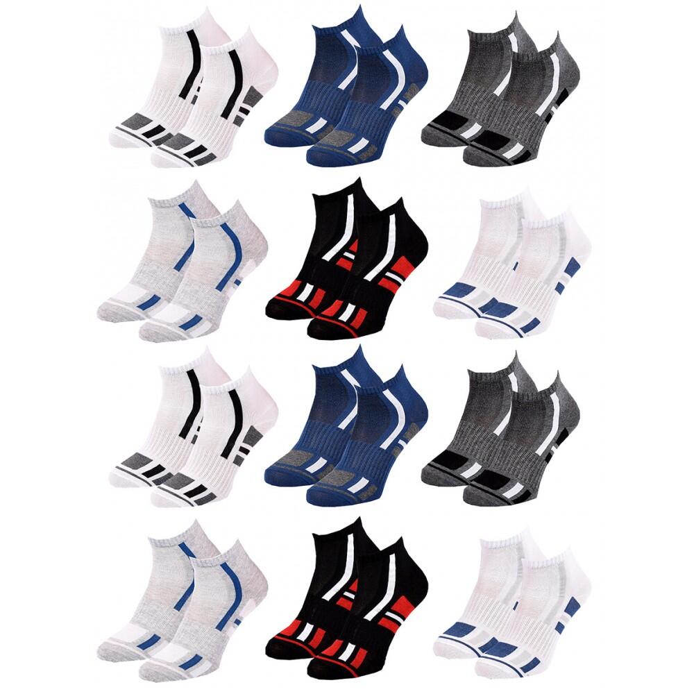 Chaussettes Enfant QUARTER SERGIO TACCHINI Lot de 12 - Pack de 12 2/5