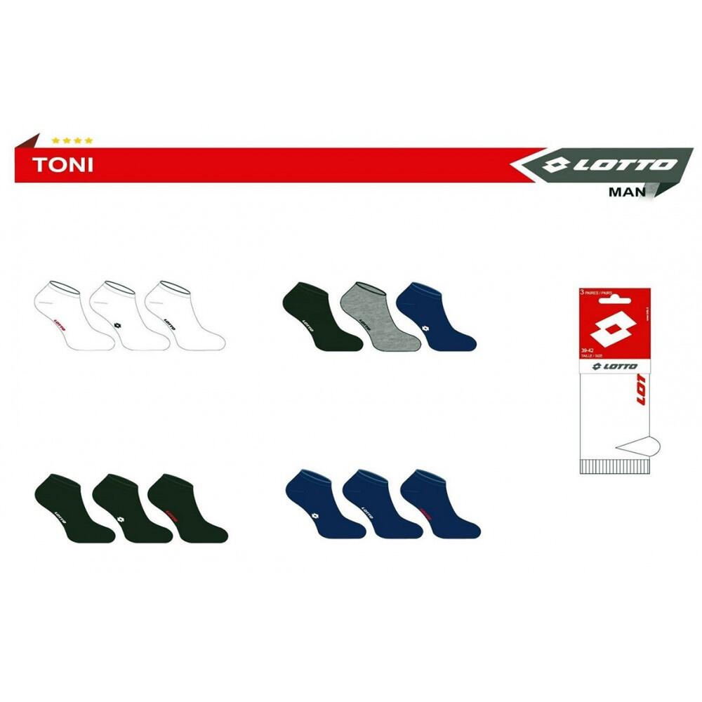 Calcetines Hombre LOTTO - Pack de 12 4/5