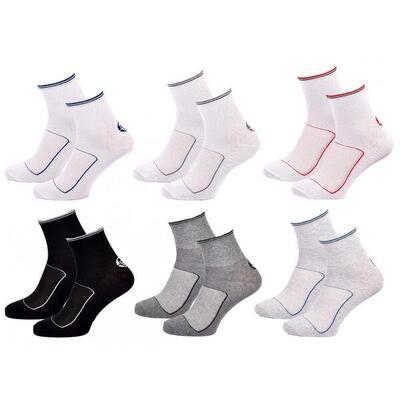 Sokken sergio tacchini quarter - set van 6