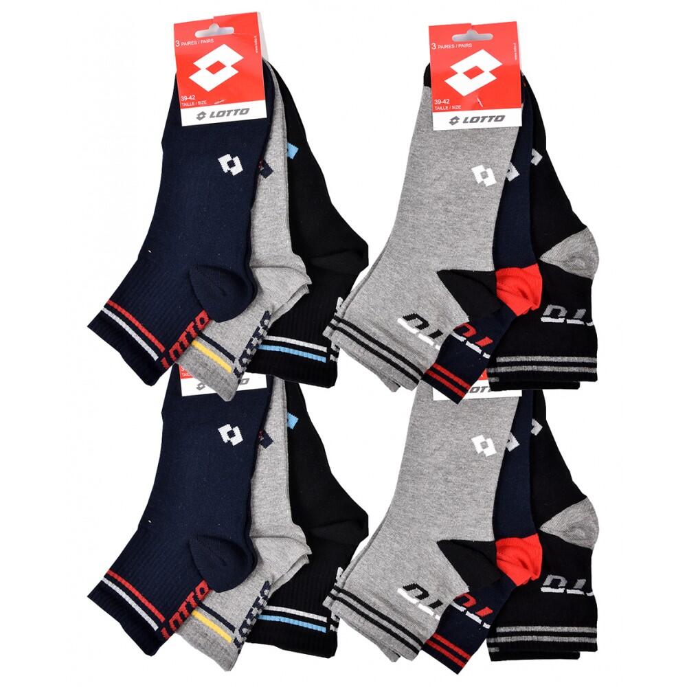 Calcetines Hombre LOTTO - Pack de 12 3/5