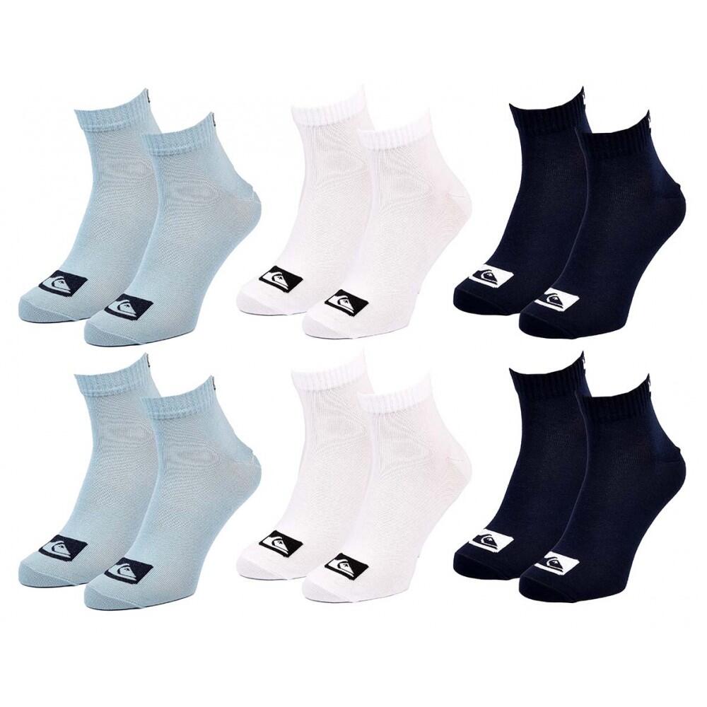 Calzini QUARTER QUIKSILVER - Confezione da 6 2/5