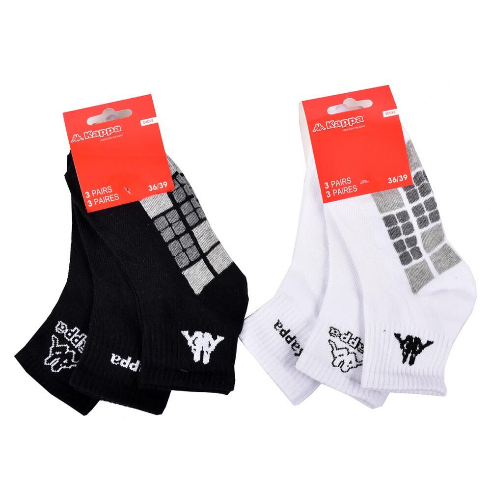 Chaussettes Enfant QUARTER KAPPA Lot de 6 - Pack de 6 3/5
