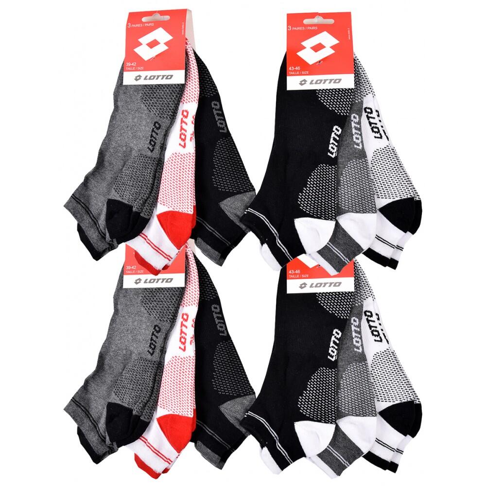 Chaussettes Homme LOTTO - Pack de 12 3/5