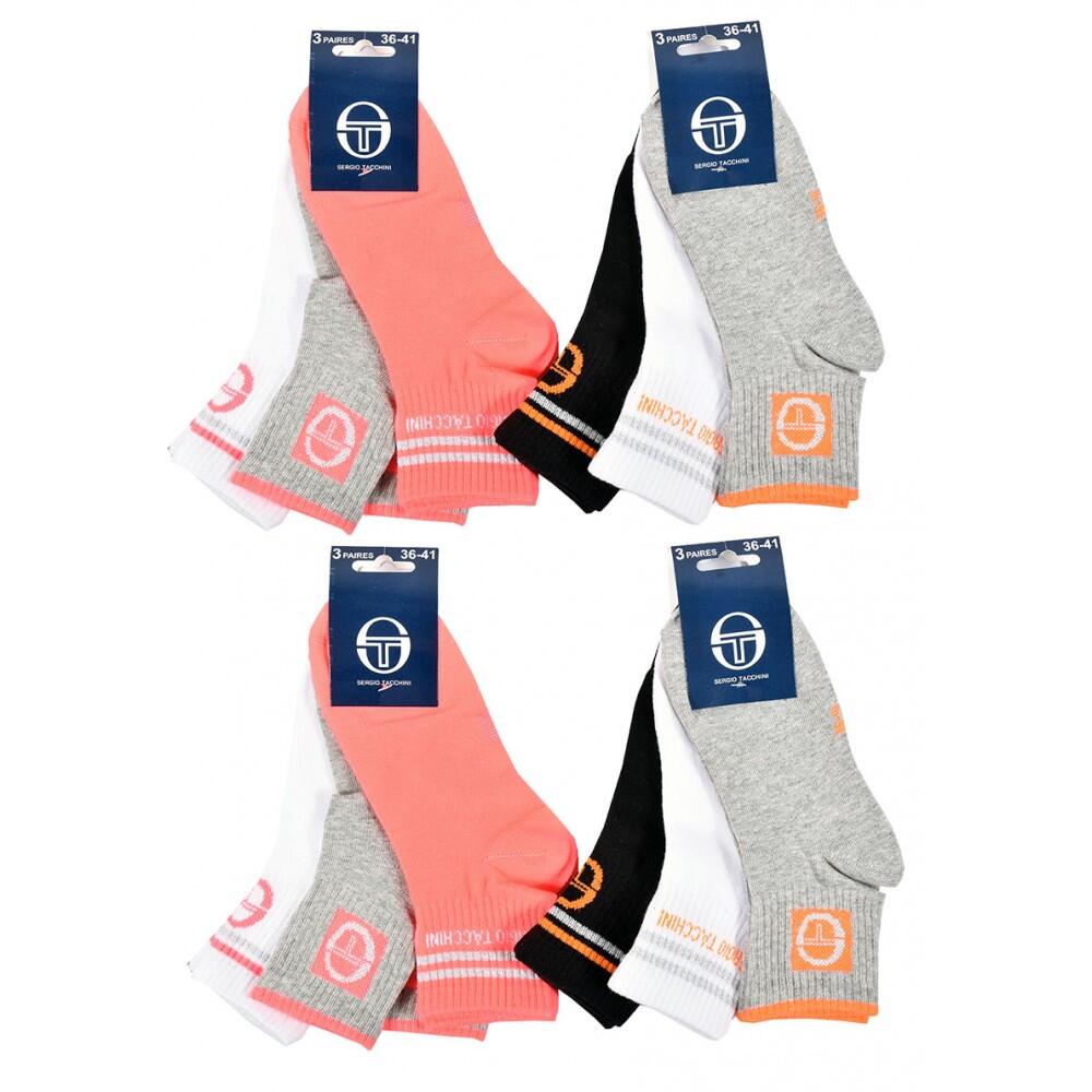 Calcetines Mujer QUARTER SERGIO TACCHINI - Pack de 12 3/5