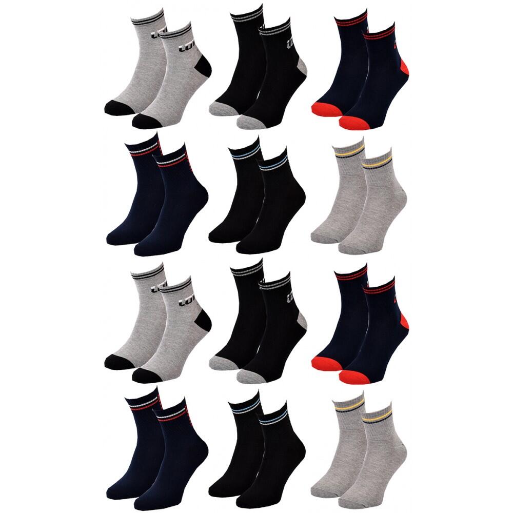 Calcetines Hombre LOTTO - Pack de 12 2/5