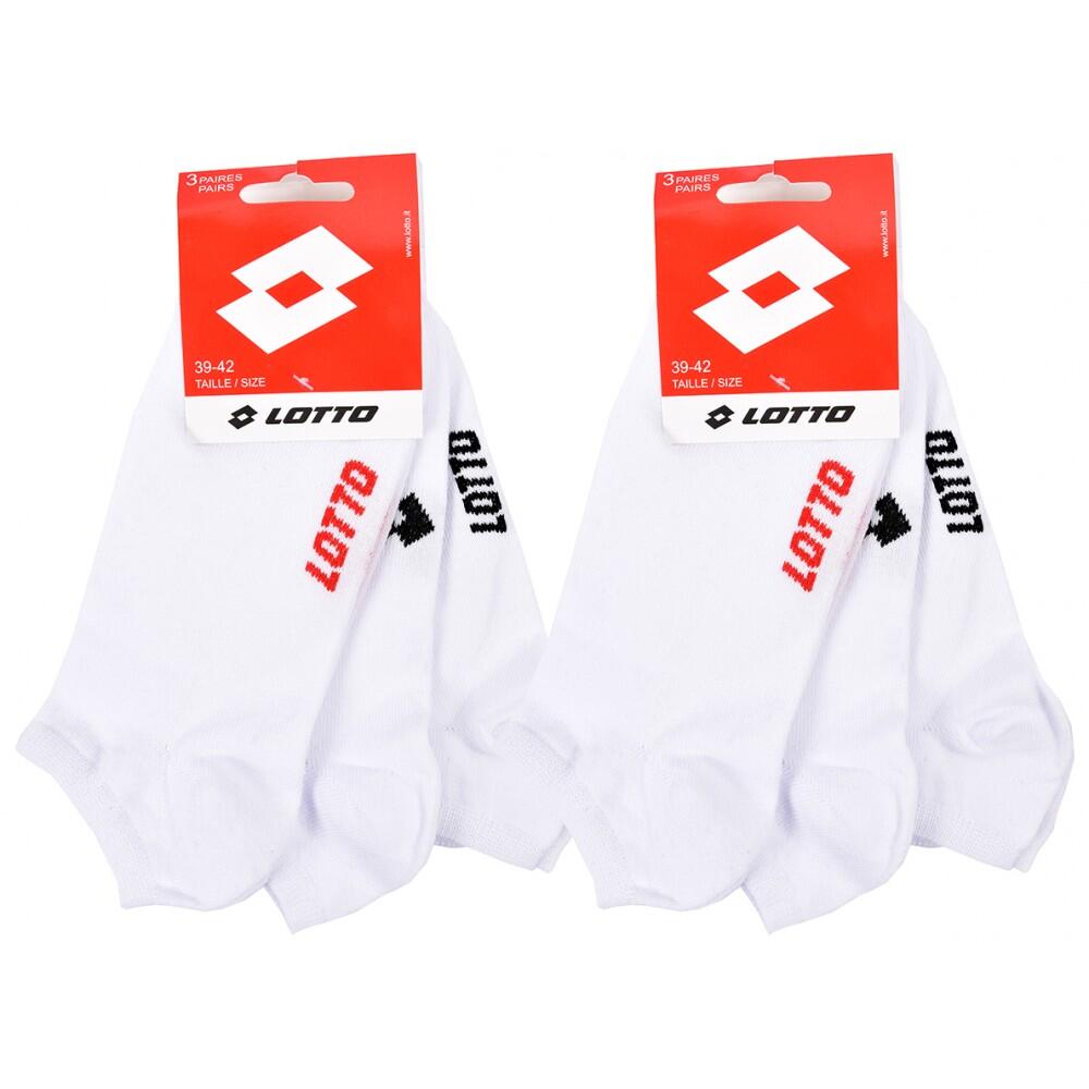 Calcetines Hombre LOTTO - Pack de 6 3/5