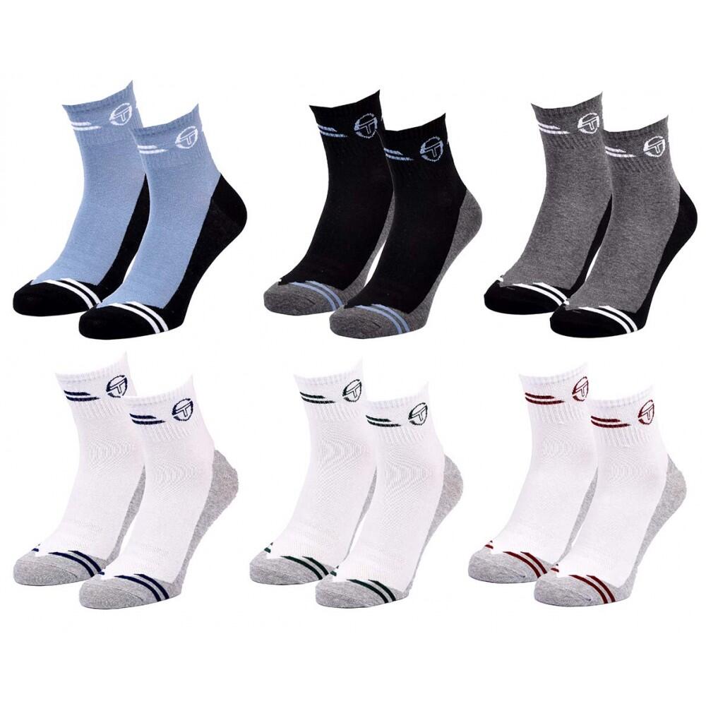 Calcetines SERGIO TACCHINI QUARTER - Pack de 6 2/5