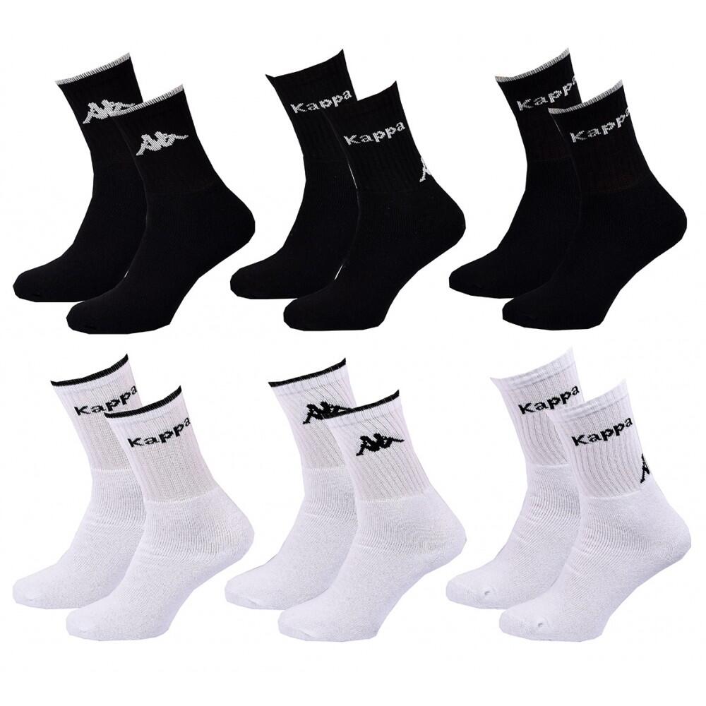 Kappa - Chaussettes Enfant Tennis Kappa - Pack De 6 - Chaussettes - Multicolore - 35/38 - Decathlon