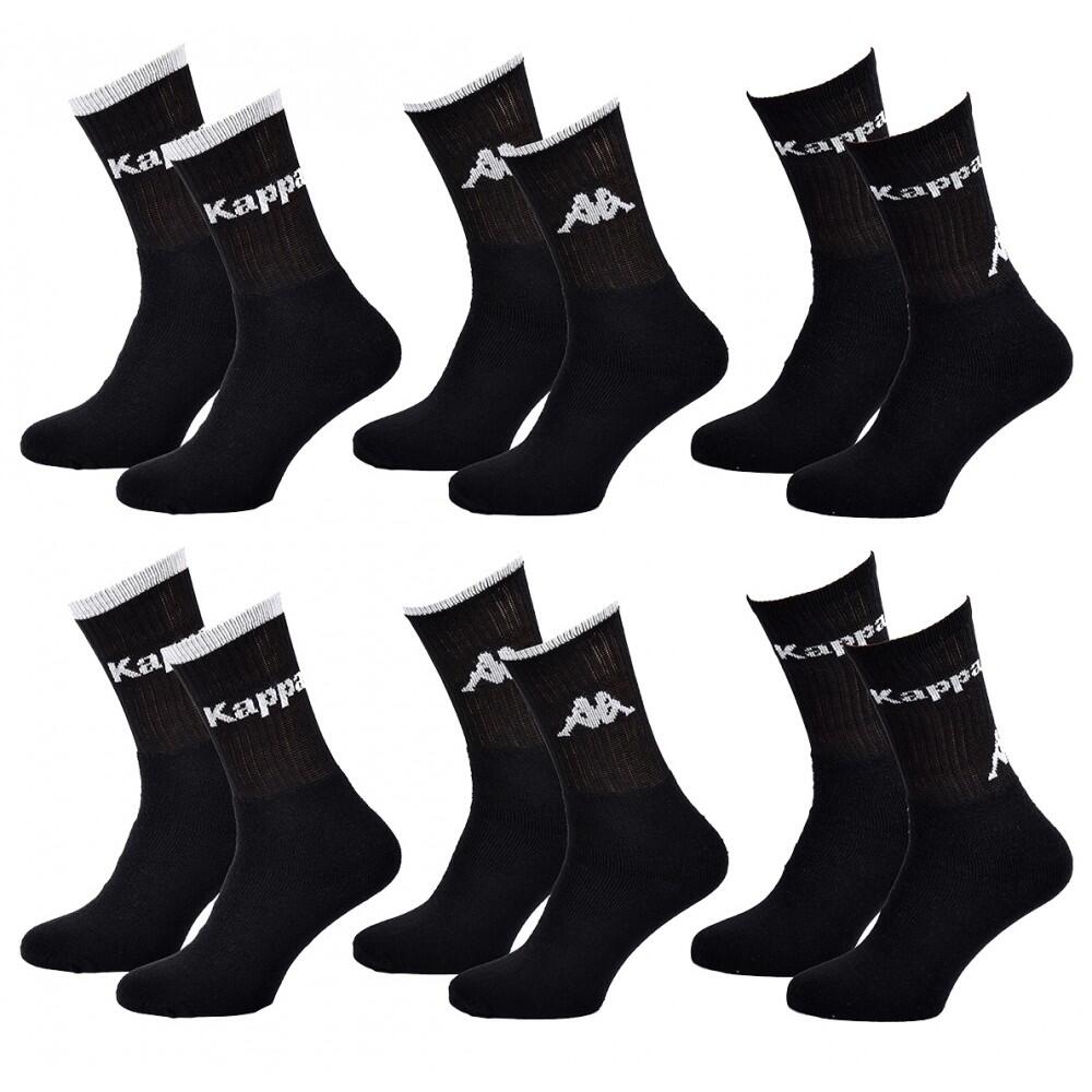 Kappa - Chaussettes Homme Tennis Kappa - Pack De 6 - Chaussettes - Multicolore - 39/42 - Decathlon