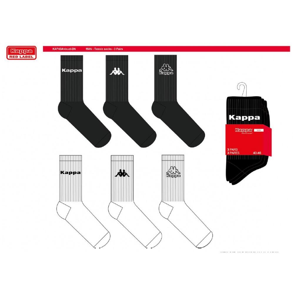 Chaussettes Homme TENNIS KAPPA - Pack de 12 4/5